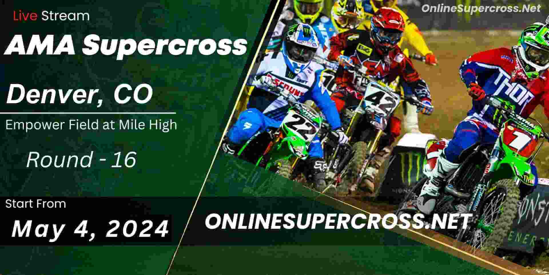 Supercross Denver Round 16 Live Stream 2024 - Full Race Replay slider
